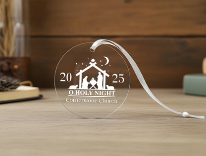 Custom Engraved Cristmas and Special Occasion Ornament