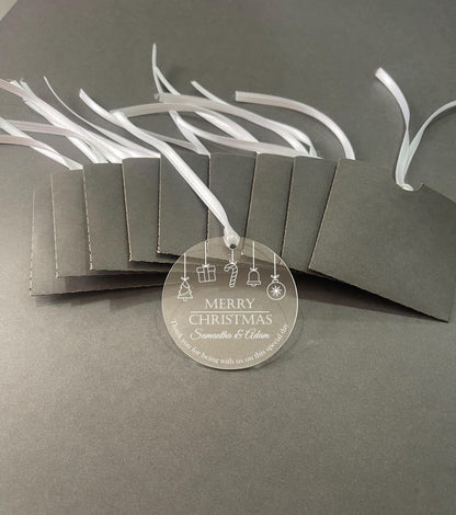 Custom Engraved Cristmas and Special Occasion Ornament