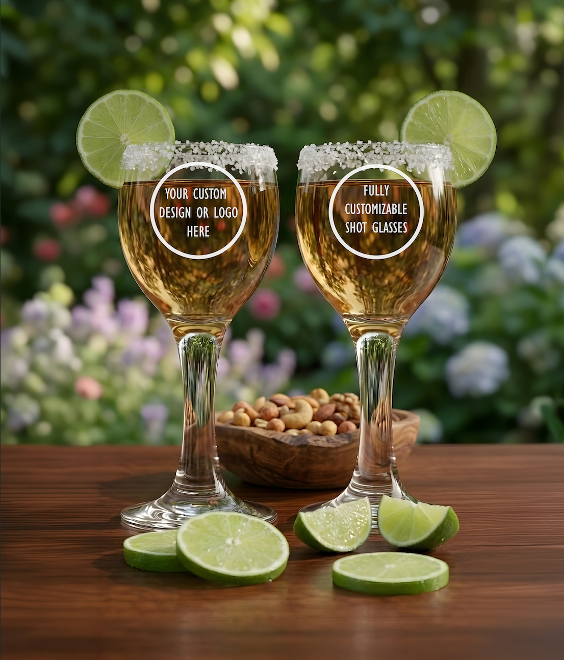 Custom Logo Stemmed Shot Glasses | Promotional Items & Corporate Gifts