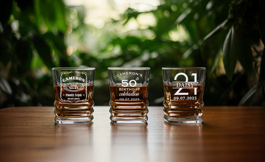 Personalized Birthday Shot Glass