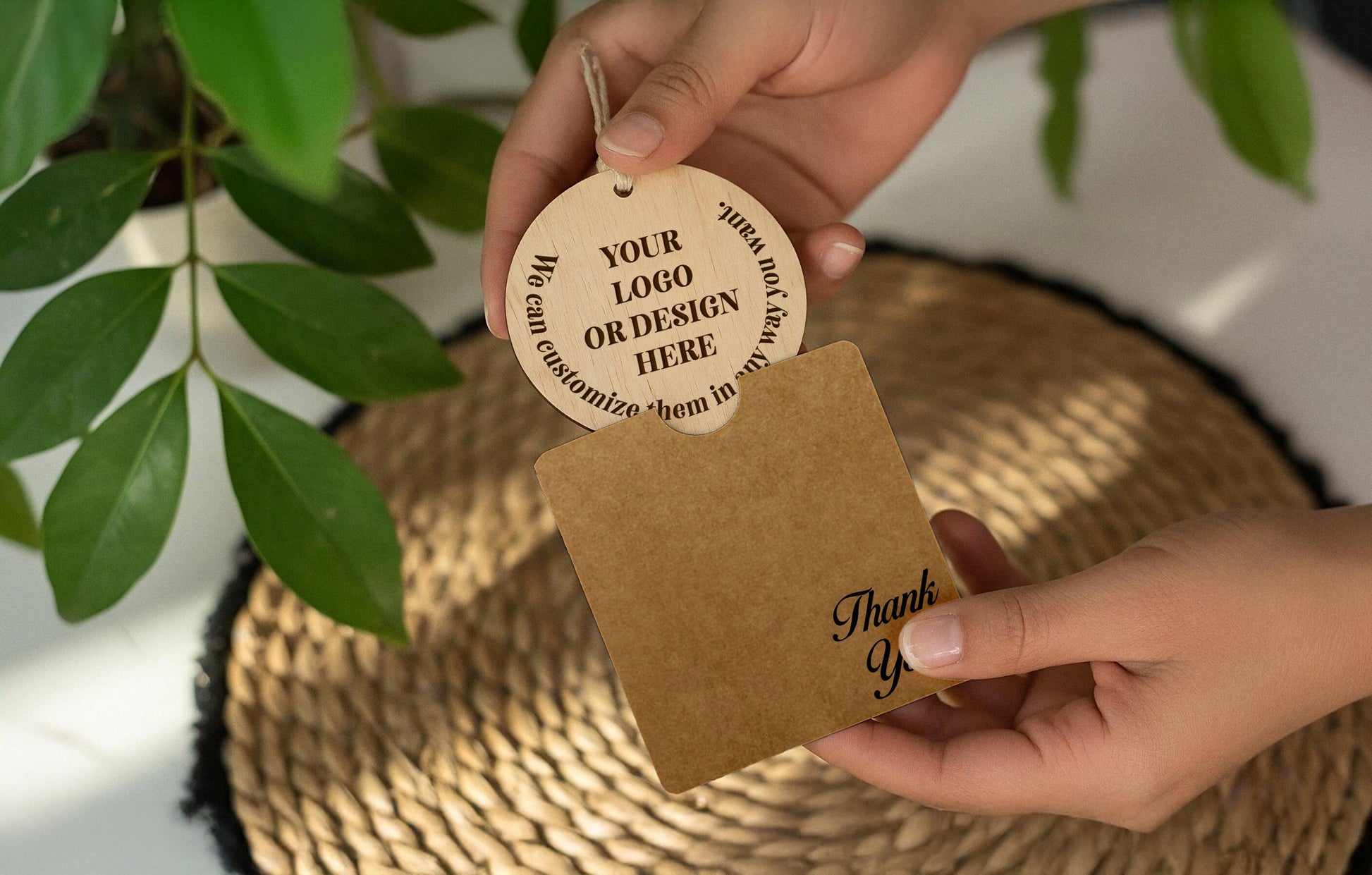 Personalized wooden nativity ornament – custom engraved Christmas keepsake