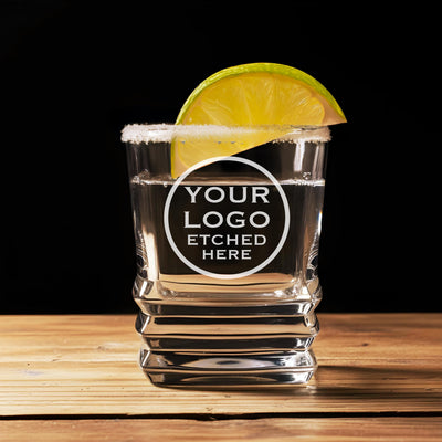 Custom Logo Engraved Shot Glass (2oz)