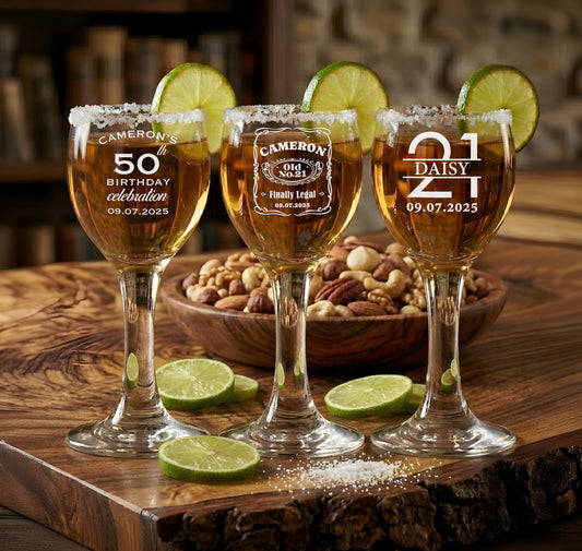 Custom Logo Stemmed Shot Glasses | Promotional Items & Corporate Gifts